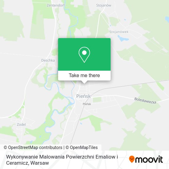 Wykonywanie Malowania Powierzchni Emaliow i Ceramicz map