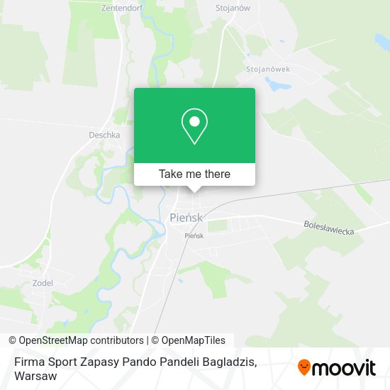 Firma Sport Zapasy Pando Pandeli Bagladzis map