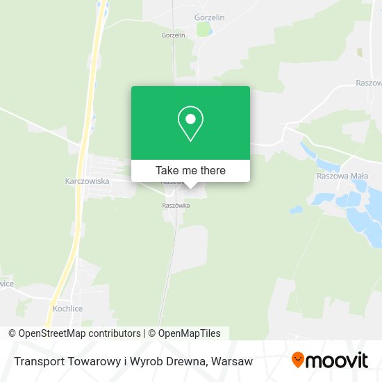 Transport Towarowy i Wyrob Drewna map