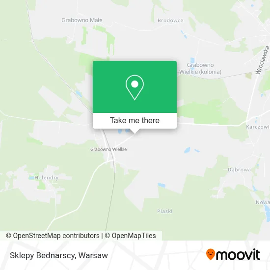 Карта Sklepy Bednarscy