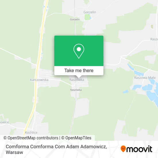 Карта Comforma Comforma Com Adam Adamowicz