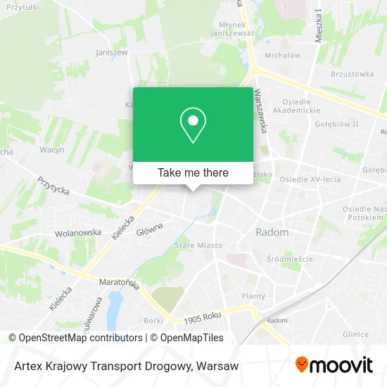 Карта Artex Krajowy Transport Drogowy