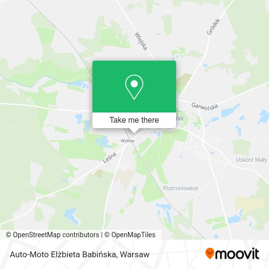 Auto-Moto Elżbieta Babińska map