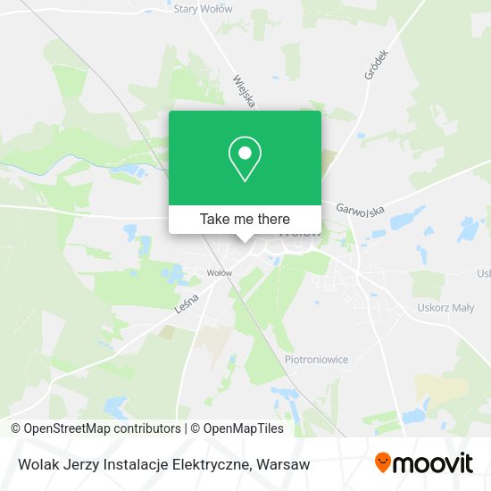 Wolak Jerzy Instalacje Elektryczne map