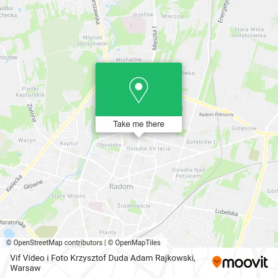 Карта Vif Video i Foto Krzysztof Duda Adam Rajkowski