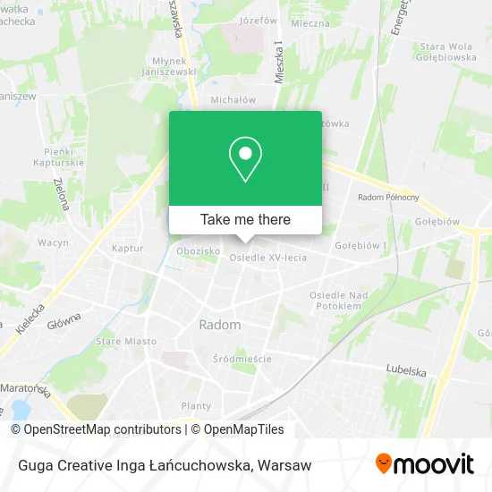 Карта Guga Creative Inga Łańcuchowska