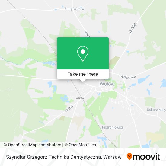 Szyndlar Grzegorz Technika Dentystyczna map