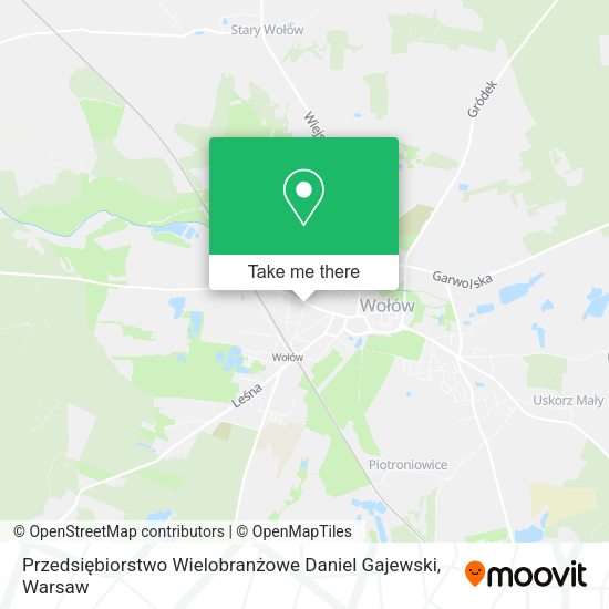 Przedsiębiorstwo Wielobranżowe Daniel Gajewski map