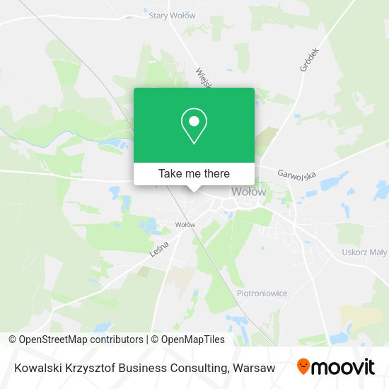 Карта Kowalski Krzysztof Business Consulting