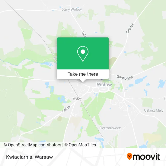Карта Kwiaciarnia