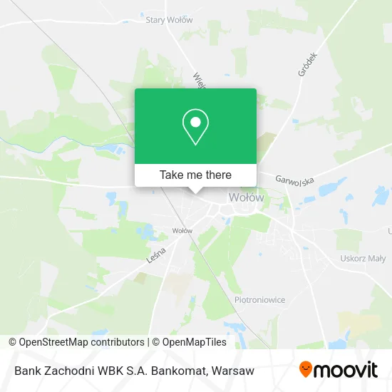 Карта Bank Zachodni WBK S.A. Bankomat