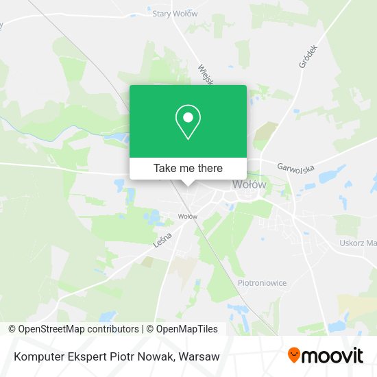 Komputer Ekspert Piotr Nowak map