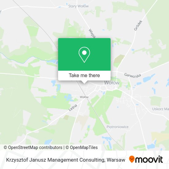 Krzysztof Janusz Management Consulting map