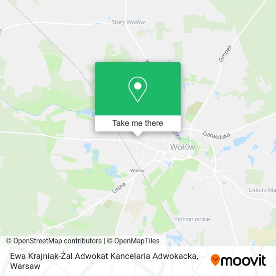 Ewa Krajniak-Żal Adwokat Kancelaria Adwokacka map