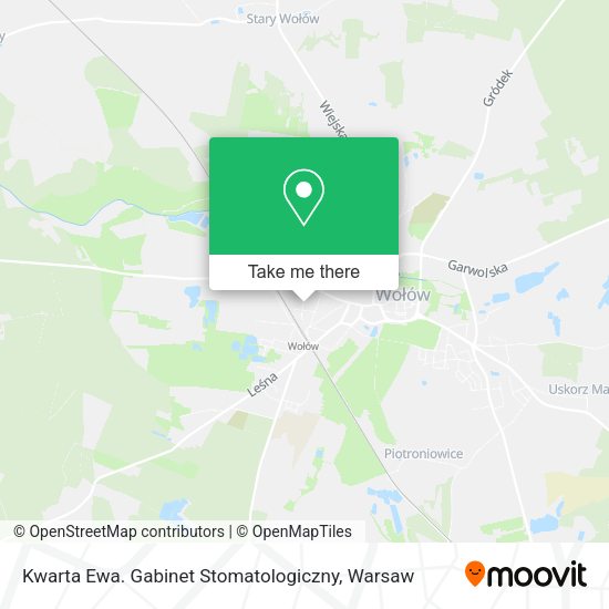 Kwarta Ewa. Gabinet Stomatologiczny map