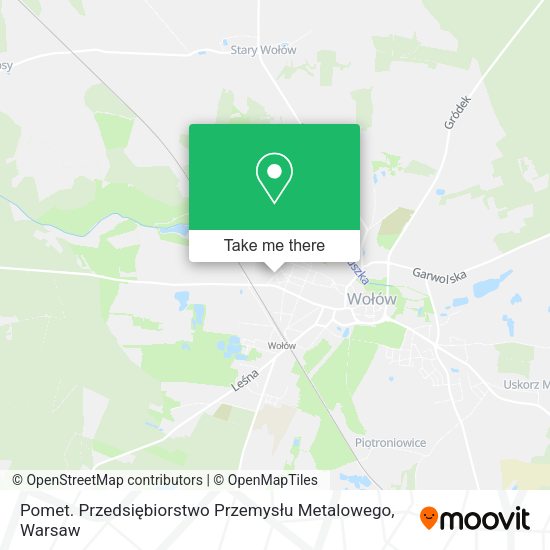 Pomet. Przedsiębiorstwo Przemysłu Metalowego map