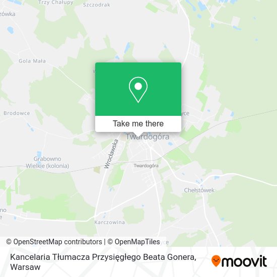 Kancelaria Tłumacza Przysięgłego Beata Gonera map