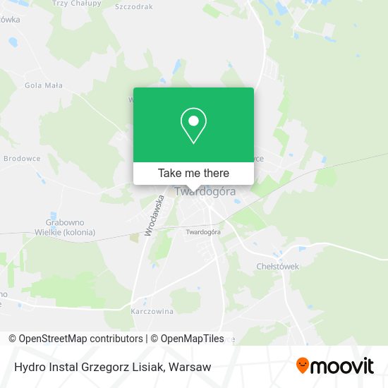 Hydro Instal Grzegorz Lisiak map