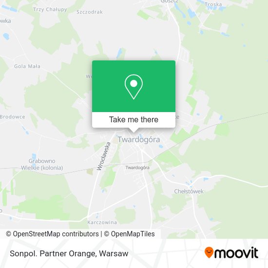 Sonpol. Partner Orange map