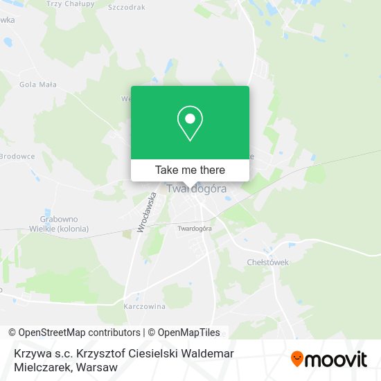 Krzywa s.c. Krzysztof Ciesielski Waldemar Mielczarek map