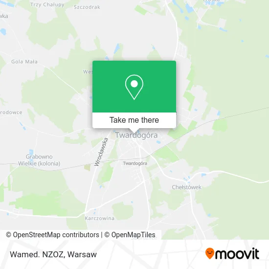 Карта Wamed. NZOZ