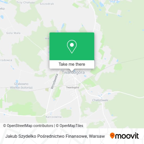 Jakub Szydełko Pośrednictwo Finansowe map