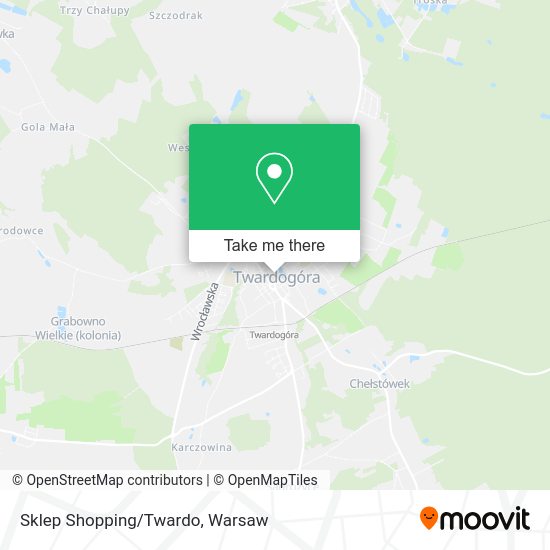 Sklep Shopping/Twardo map