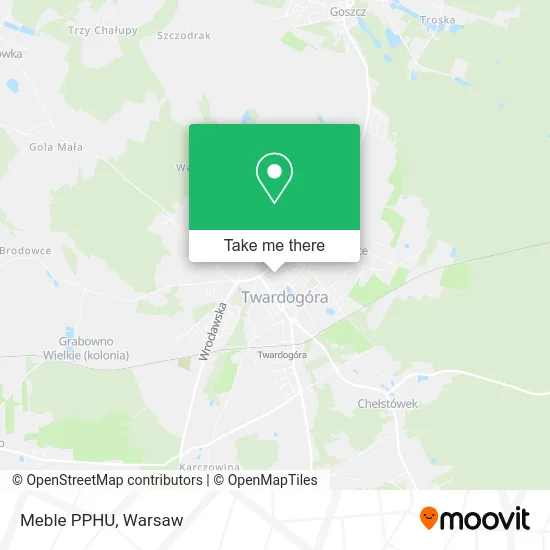 Карта Meble PPHU