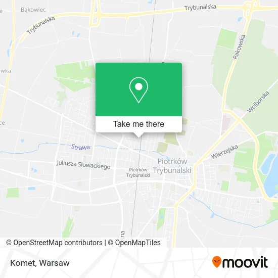 Карта Komet