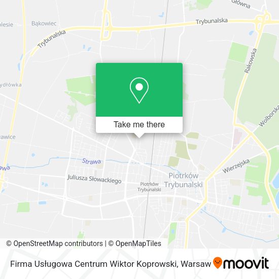 Firma Usługowa Centrum Wiktor Koprowski map