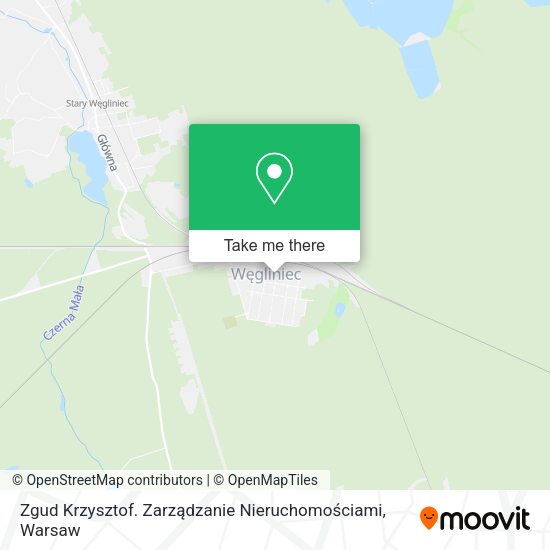 Zgud Krzysztof. Zarządzanie Nieruchomościami map