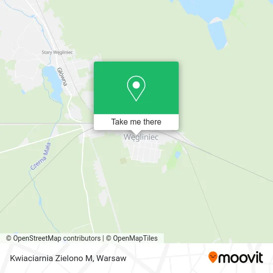 Kwiaciarnia Zielono M map
