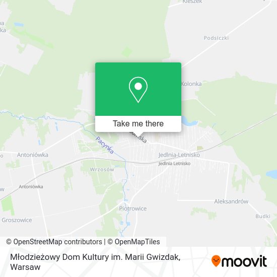 Młodzieżowy Dom Kultury im. Marii Gwizdak map