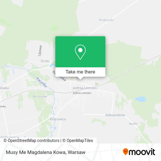 Musy Me Magdalena Kowa map