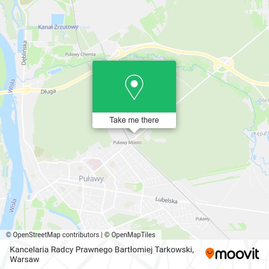 Kancelaria Radcy Prawnego Bartłomiej Tarkowski map