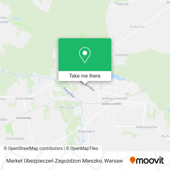 Карта Market Ubezpieczeń Zagożdżon Mieszko