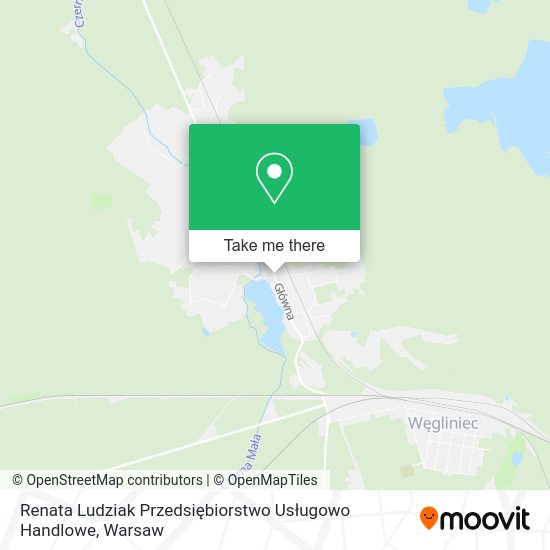 Renata Ludziak Przedsiębiorstwo Usługowo Handlowe map