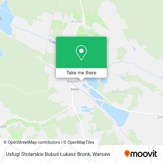 Usługi Stolarskie Bubuś Łukasz Bronk map