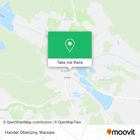Карта Handel Obwozny