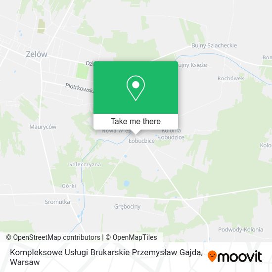 Kompleksowe Usługi Brukarskie Przemysław Gajda map