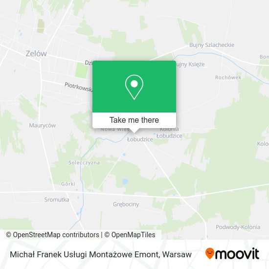 Michał Franek Usługi Montażowe Emont map