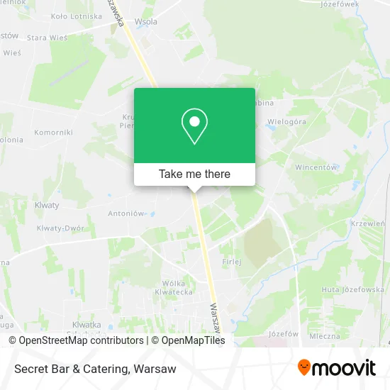 Карта Secret Bar & Catering