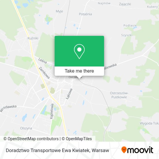 Doradztwo Transportowe Ewa Kwiatek map