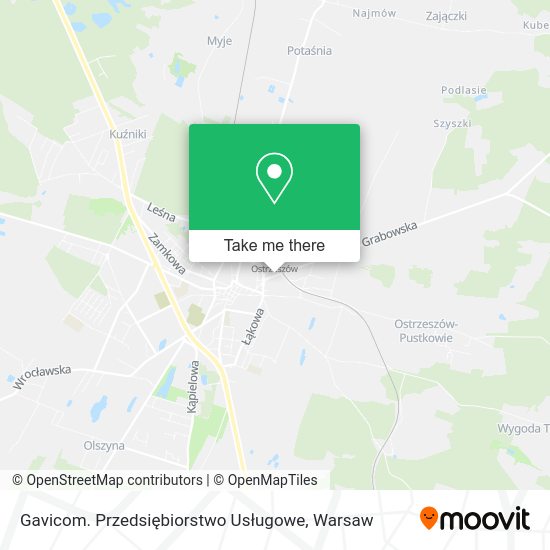 Gavicom. Przedsiębiorstwo Usługowe map