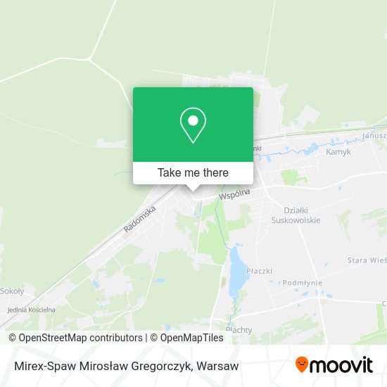 Mirex-Spaw Mirosław Gregorczyk map