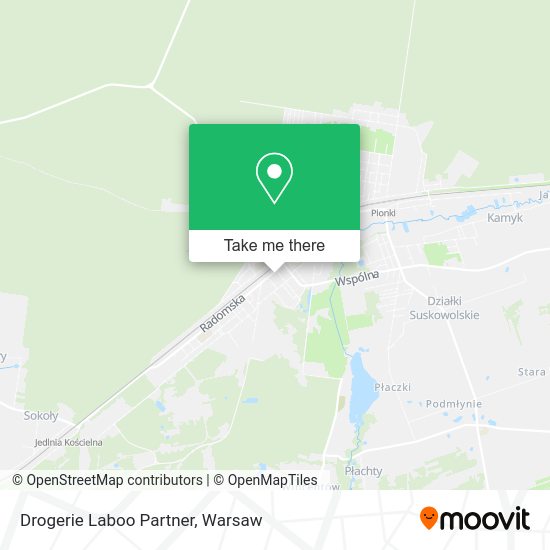 Drogerie Laboo Partner map