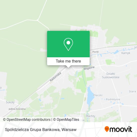 Spółdzielcza Grupa Bankowa map