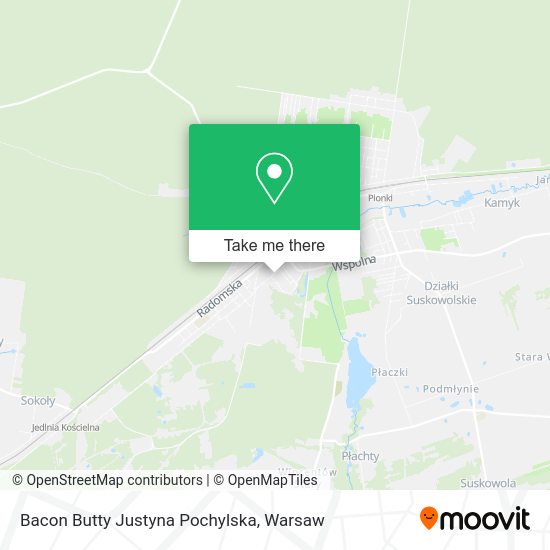 Bacon Butty Justyna Pochylska map