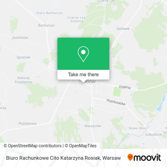 Biuro Rachunkowe Cito Katarzyna Rosiak map