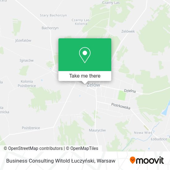 Карта Business Consulting Witold Łuczyński